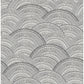 Encircle Black Geometric Wallpaper