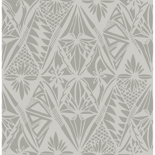 Urbane Grey Diamonds Wallpaper