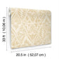 Urbane Yellow Diamonds Wallpaper