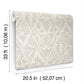Urbane Light Grey Diamonds Wallpaper