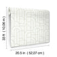 Integrity Light Green Arched Outlines Wallpaper