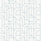 Integrity Blue Arched Outlines Wallpaper