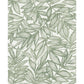 Rhythmic Sage Leaf Wallpaper