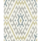 Solola Chartreuse Ikat Wallpaper