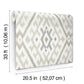 Solola Stone Ikat Wallpaper