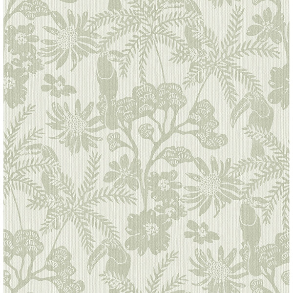 Jacaranda Sage Tropical Trail Wallpaper
