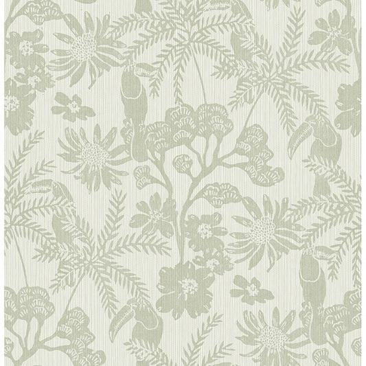 Jacaranda Sage Tropical Trail Wallpaper
