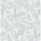 Jacaranda Light Blue Tropical Trail Wallpaper