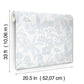 Jacaranda Light Blue Tropical Trail Wallpaper