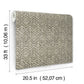 Gallivant Black Woven Geometric Wallpaper