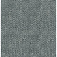 Gallivant Indigo Woven Geometric Wallpaper
