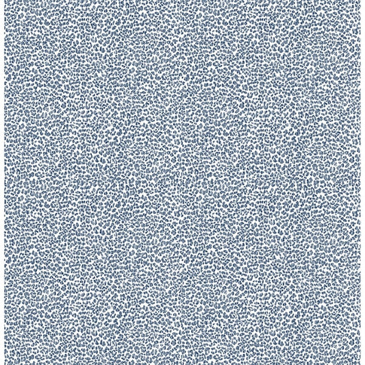 Soul Indigo Animal Print Wallpaper