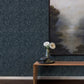 Marta Navy Floral Trail Wallpaper