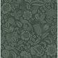 Marta Green Floral Trail Wallpaper