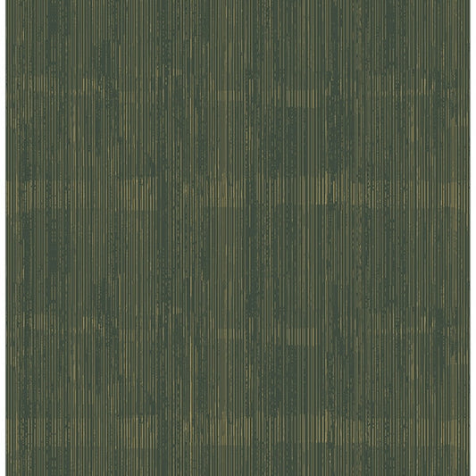 Somerset Evergreen Abstract Stripe Wallpaper