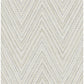 Lainey Neutral Stitched Chevron Wallpaper