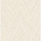 Lainey Apricot Stitched Chevron Wallpaper