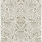 Blanche Neutral Floral Damask Wallpaper