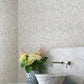 Berkshire Grey Damask Wallpaper