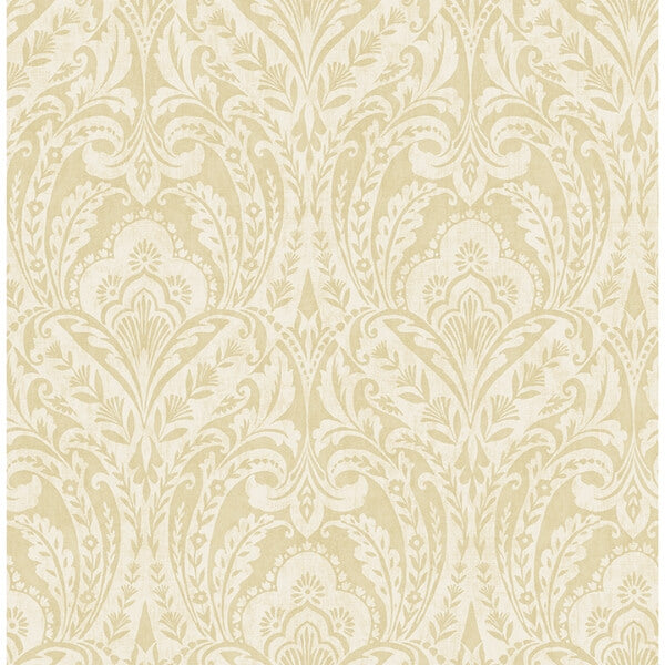 Berkshire Butter Damask Wallpaper