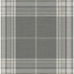 Westley Grey Plaid Wallpaper