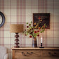 Westley Magenta Plaid Wallpaper