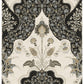 Auden Black Floral Grandeur Wallpaper