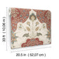 Auden Ruby Floral Grandeur Wallpaper