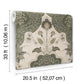 Auden Green Floral Grandeur Wallpaper