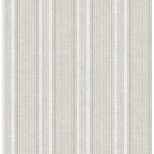 Ayanna Neutral Striped Wallpaper