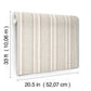 Ayanna Rust Striped Wallpaper