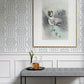 Essex Dark Blue Geometric Wallpaper
