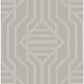 Essex Light Grey Geometric Wallpaper