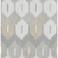 Abilene Neutral Ikat Wallpaper