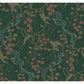 Linden Dark Green Jungle Canopy Wallpaper