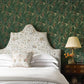 Linden Dark Green Jungle Canopy Wallpaper