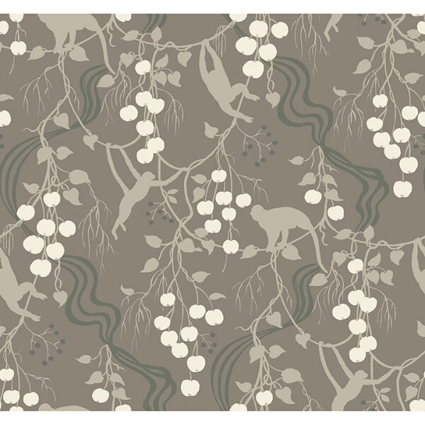 Linden Stone Jungle Canopy Wallpaper