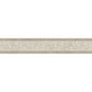 Carved Floral Taupe Trim Wall Border