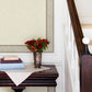 Carved Floral Taupe Trim Wall Border