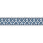 Scalloped Ribbon Blue Trim Wall Border