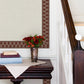 Scalloped Ribbon Red Trim Wall Border