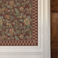 Scalloped Ribbon Red Trim Wall Border
