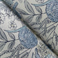 Goldfinch Blue Birds and Blooms Wallpaper
