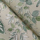 Begonia Sea Green Floral Trail Wallpaper