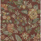 Begonia Red Floral Trail Wallpaper