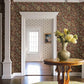 Begonia Red Floral Trail Wallpaper