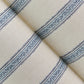 Mandevilla Blue Vine Stripe Wallpaper