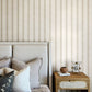 Mandevilla Honey Vine Stripe Wallpaper