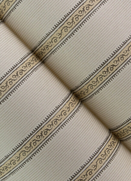 Mandevilla Honey Vine Stripe Wallpaper