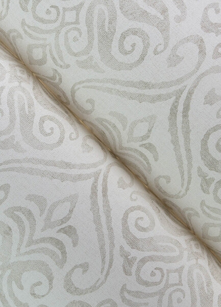 Adavu Dove Damask Wallpaper